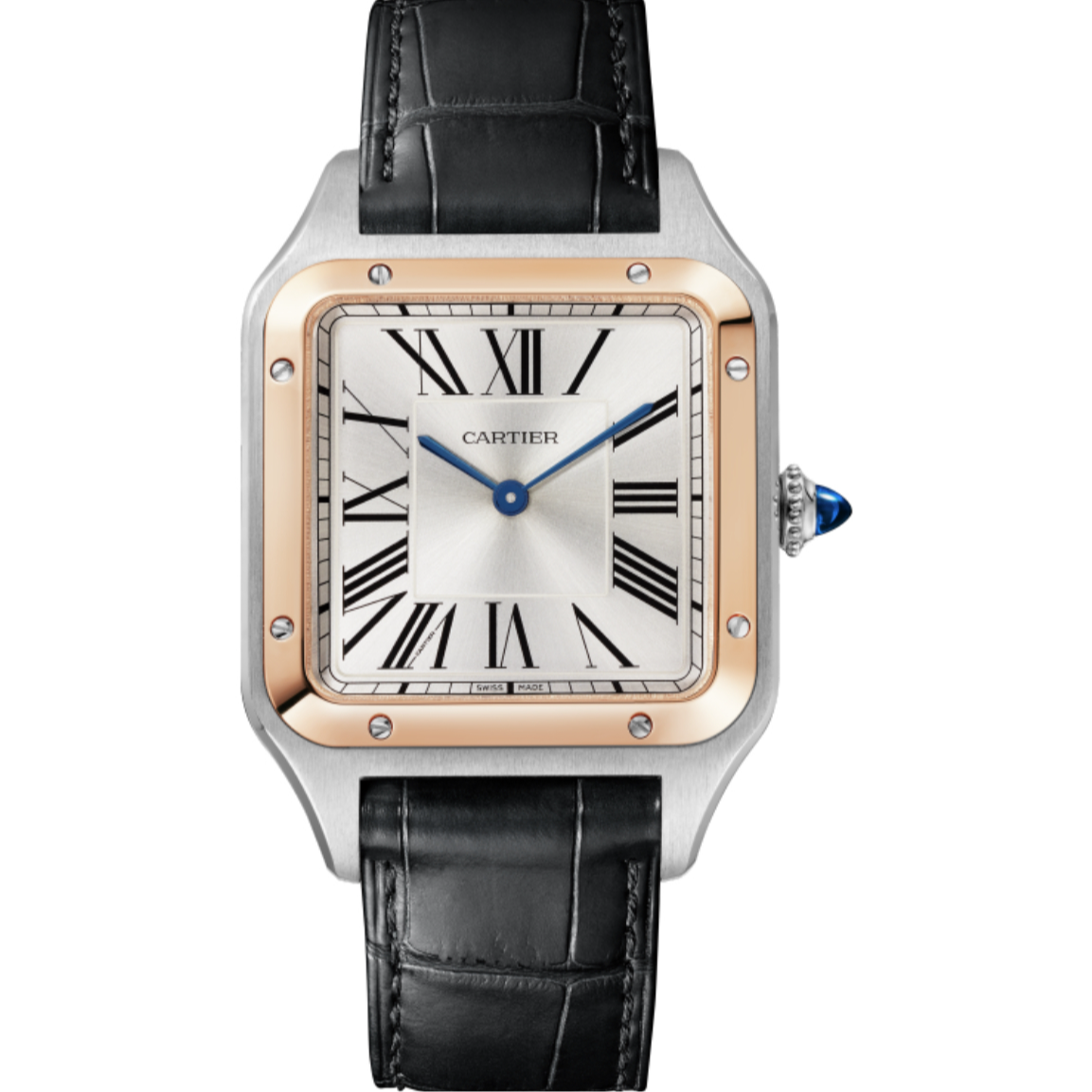 全新未使用 Cartier/卡地亚 山度士/W2SA0011/44x31mm石英女士