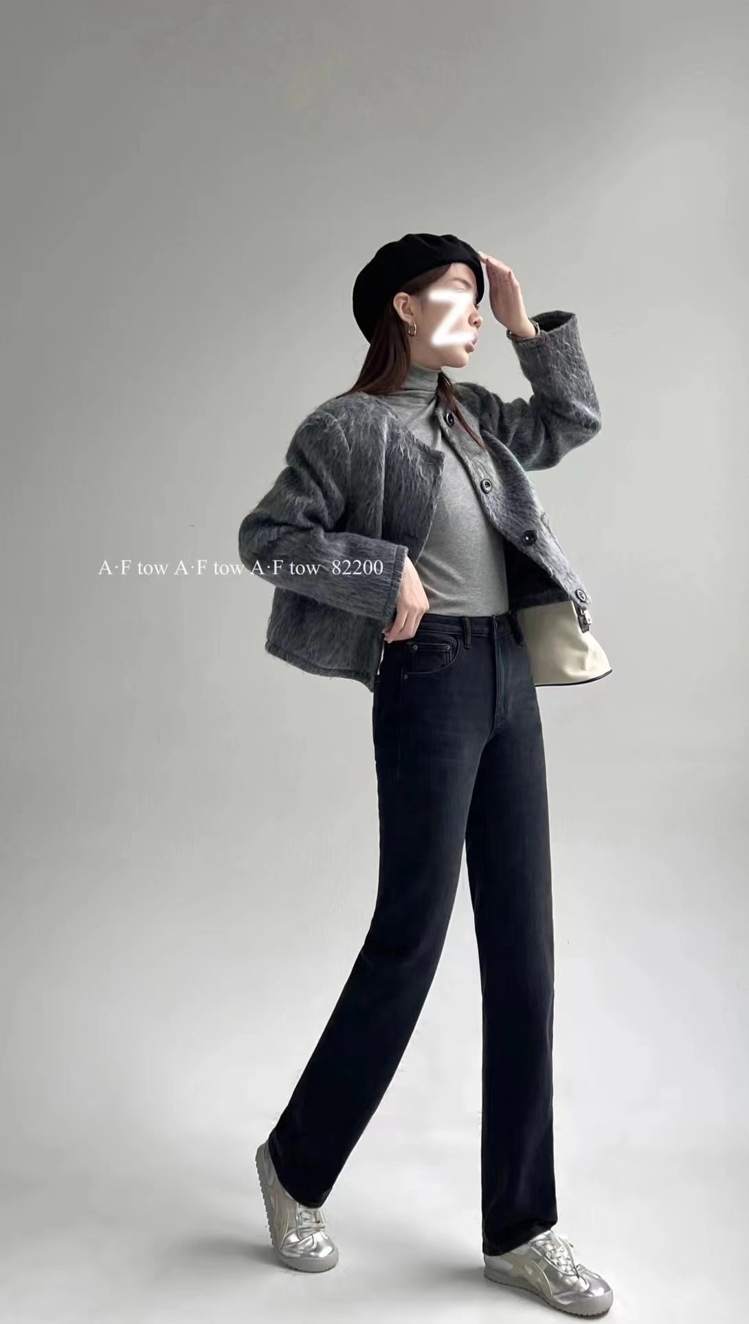 2023代代新款加绒筷子裤