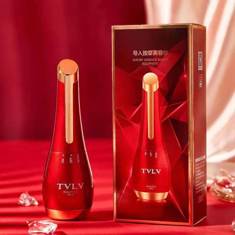 TVLV导入按摩美容仪 双提拉头电动家用按摩仪