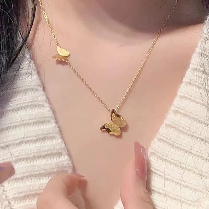 钛钢项链 D351  时尚轻奢气质简约小众百搭ins精致个性项链