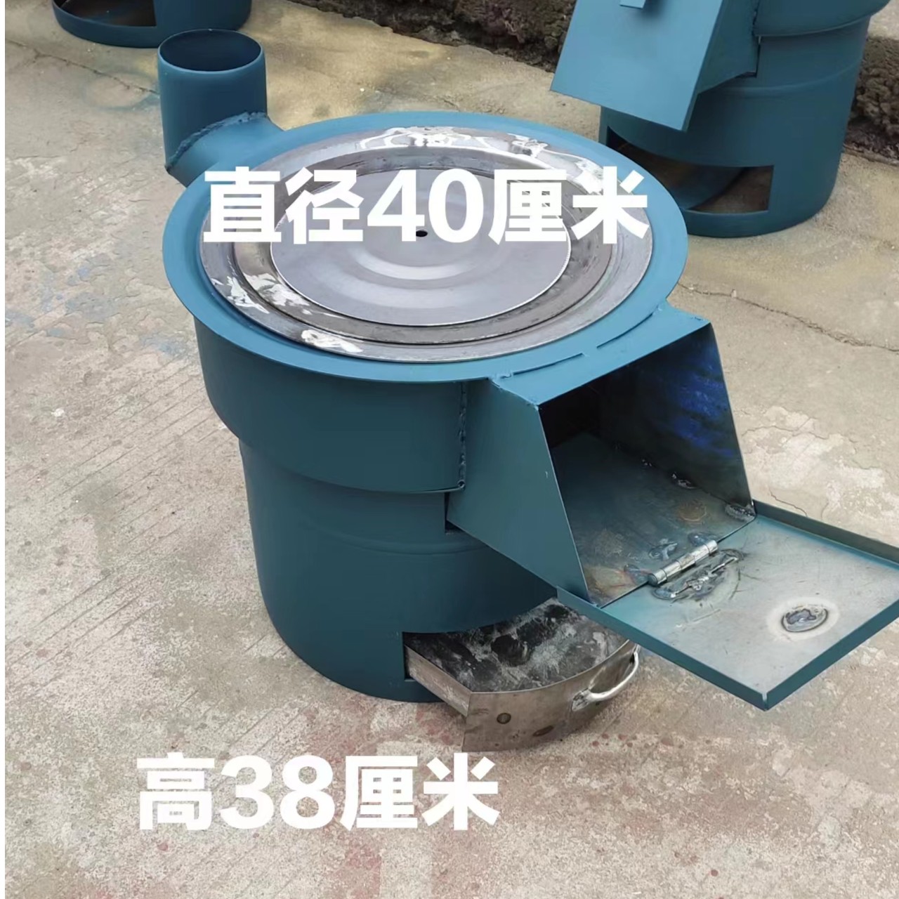 煤气罐改装柴火灶室内室外都可以使用便携式户外