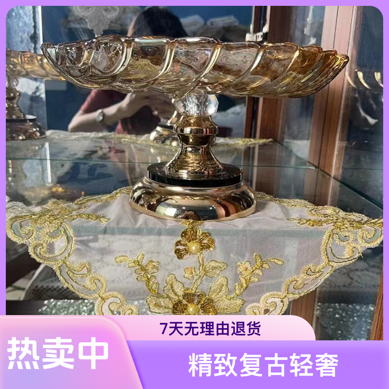 2026买10个送1个精致美观欧式网纱刺绣桌布桌布防油防水酒柜盖布