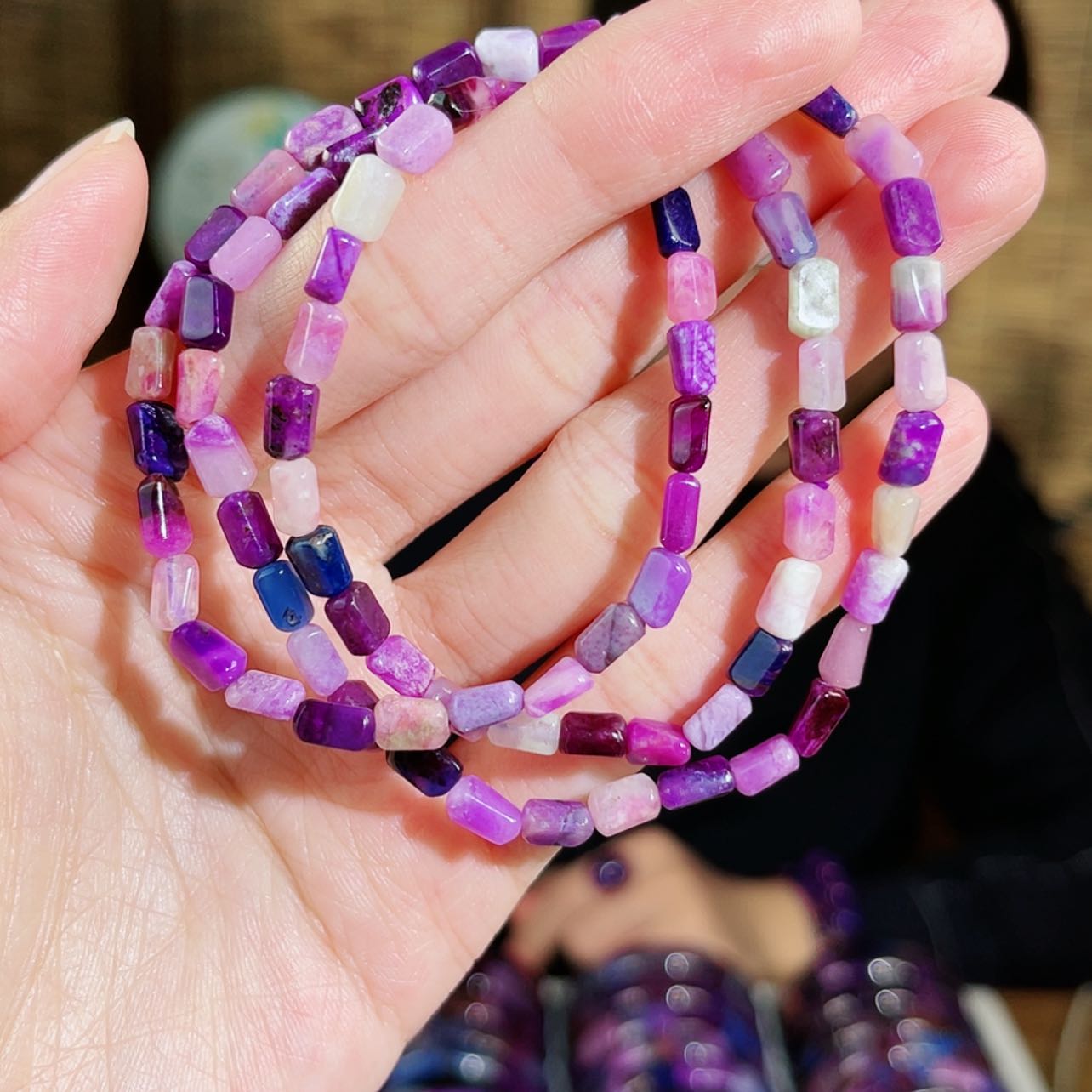 【闪购商品】苏纪石（舒俱来）多圈未镶嵌蓝*