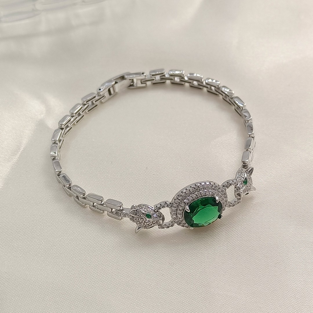 铜合金合成锆石手链 WFL-000620 手链欧美优雅简约百搭气质