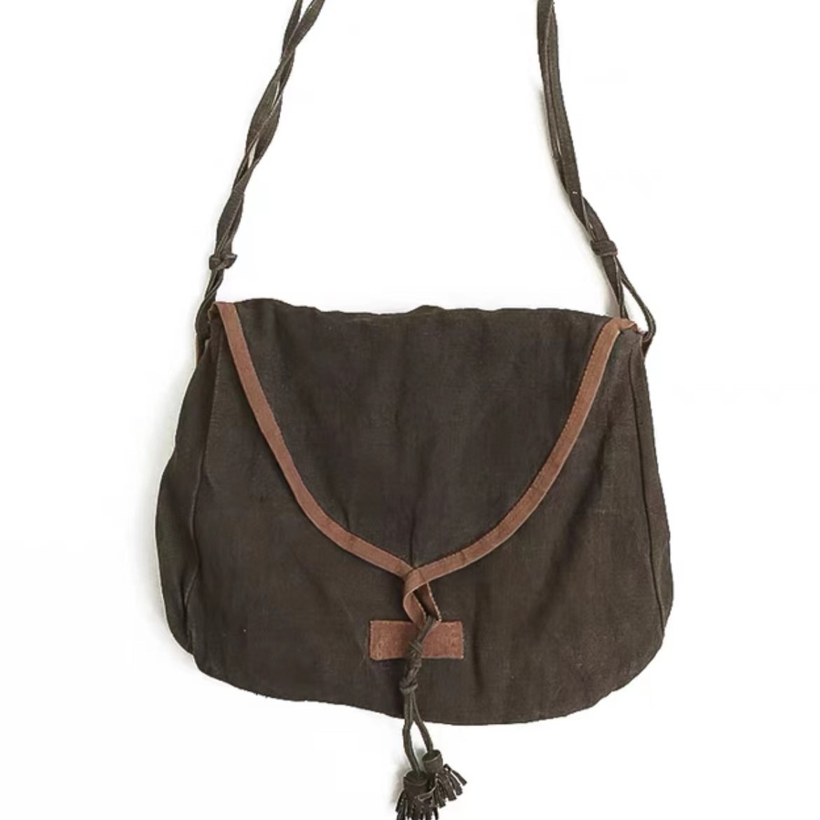 妝點家  左岸迷香  包  棉  Z22SS/0036 百搭 文艺 单肩 休闲