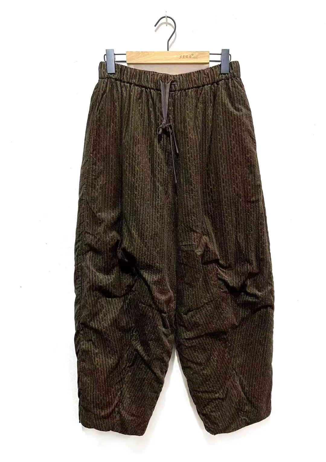 妝點家 左岸迷香 棉裤 Z23FW 3018  棉  休闲  百搭  宽松