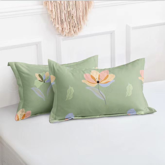 春花浪漫 枕套一对（ 48X74cm）