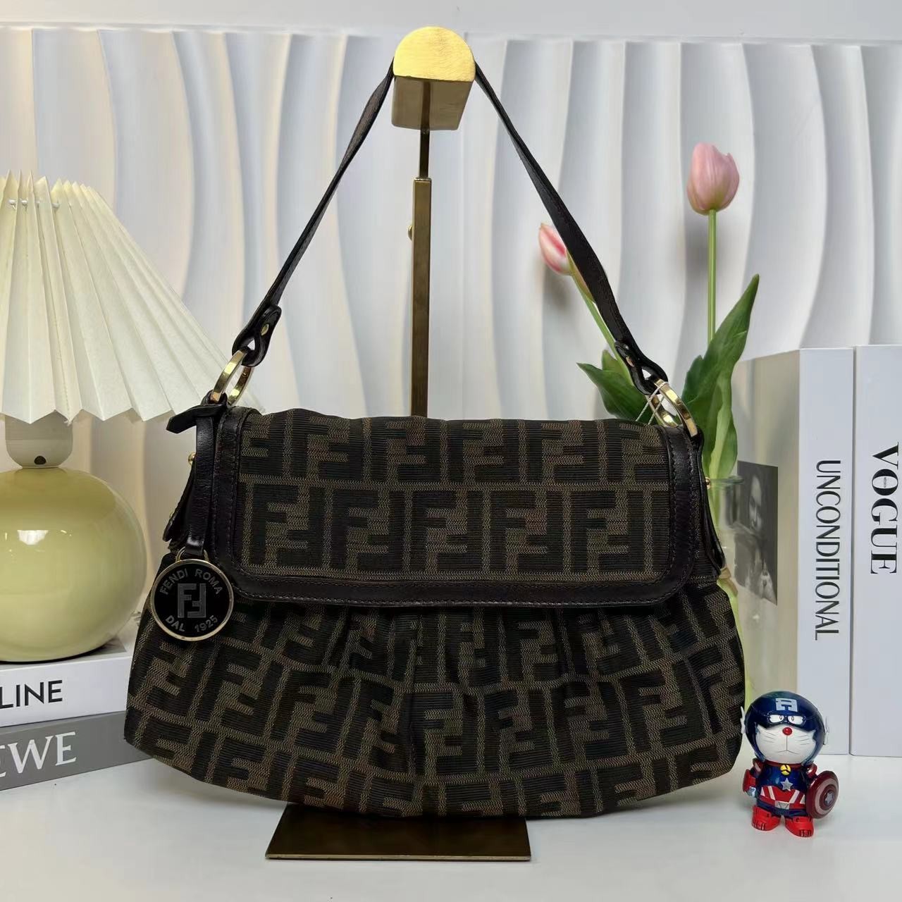 95新 FENDI/芬迪 多多奢品/芬迪单肩包/95新