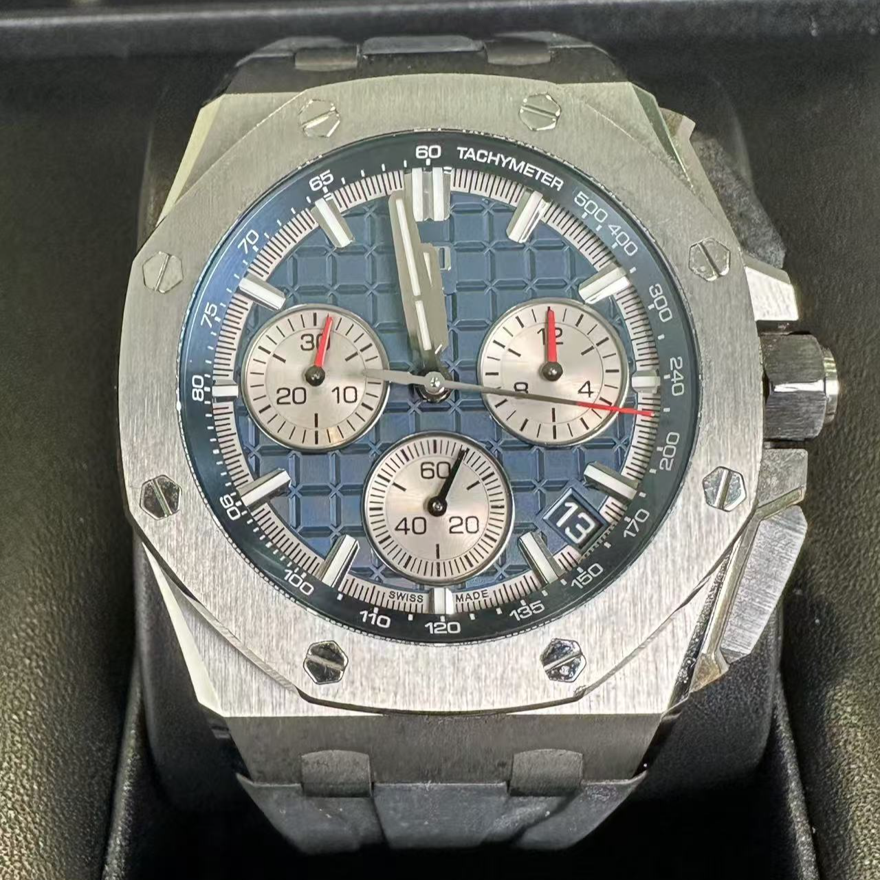 99新 AIPE/爱彼 皇家橡树离岸型 26420TI.OO钛金属 43mm二手全套