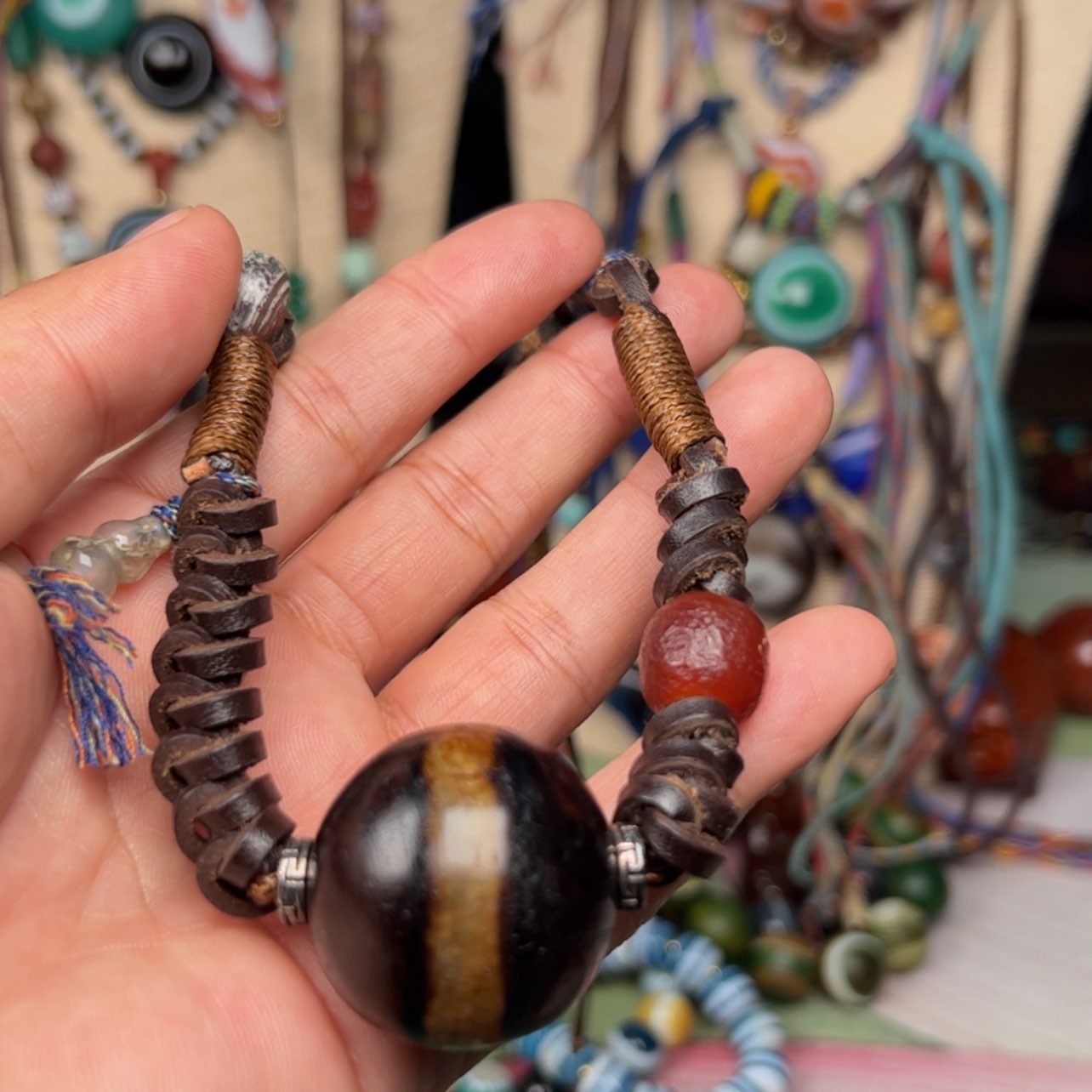 【闪购商品】玛瑙/玉髓颈饰未镶嵌