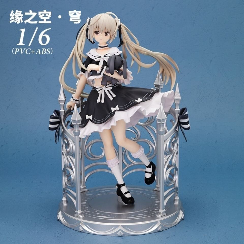 祖国优质版 缘之空春日野穹 伊甸物语ver 1/6抱兔穹妹手办