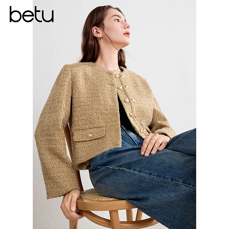 【达人甄选】Betu/百图短外套2409T63