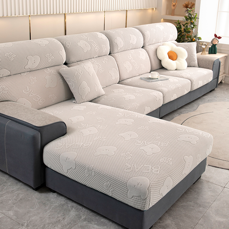 定制沙发套防滑简约弹力防猫靠背套防尘加厚四季耐磨通用型