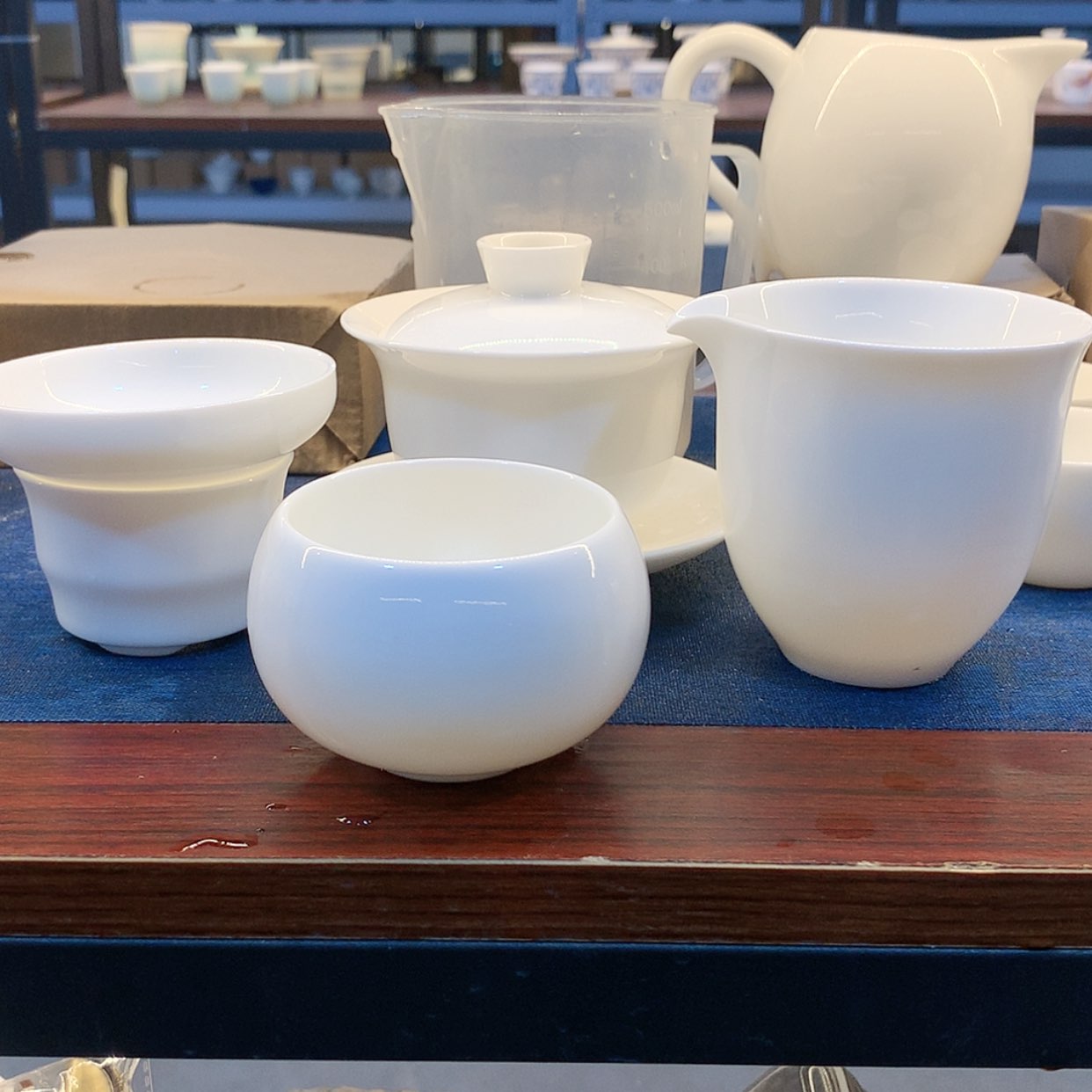 【闪购商品】。盖碗茶漏公道杯