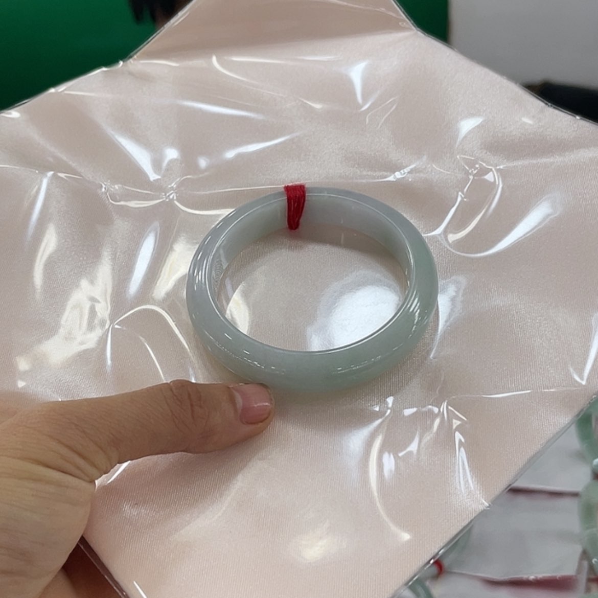 【闪购商品】翡翠手镯未镶嵌～***梦