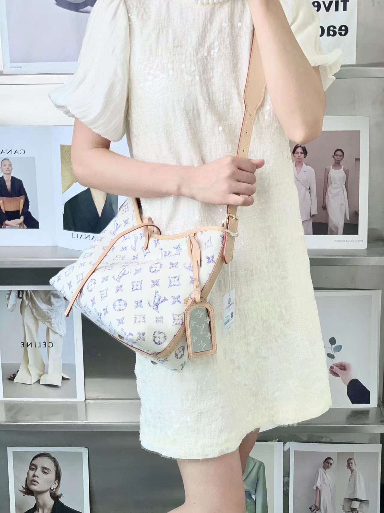 99新 LouisVuitton/路易威登 carry all 小号航海系列/优品