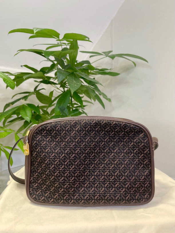 95新 LOEWE/罗意威 兔兔奢G专属/罗意威斜挎包/05016