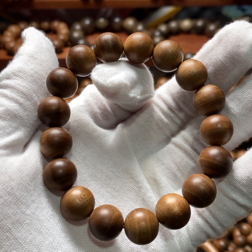 【闪购商品】檀香木手串/手链天****人黑肉1.2