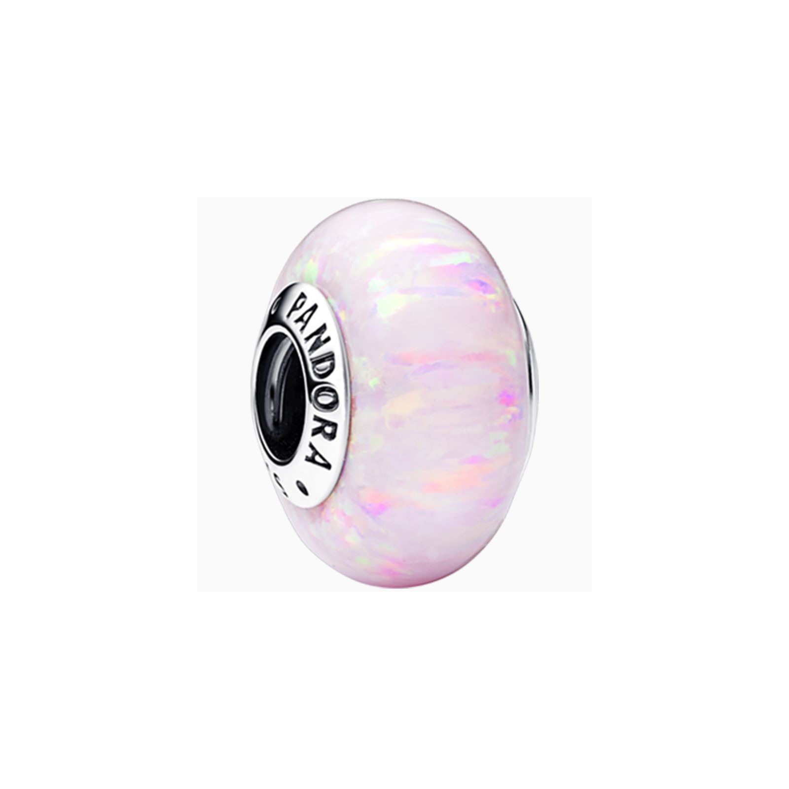 PANDORA/潘多拉 925银银制品 尤莱特乳光粉色串饰少女风可爱礼物