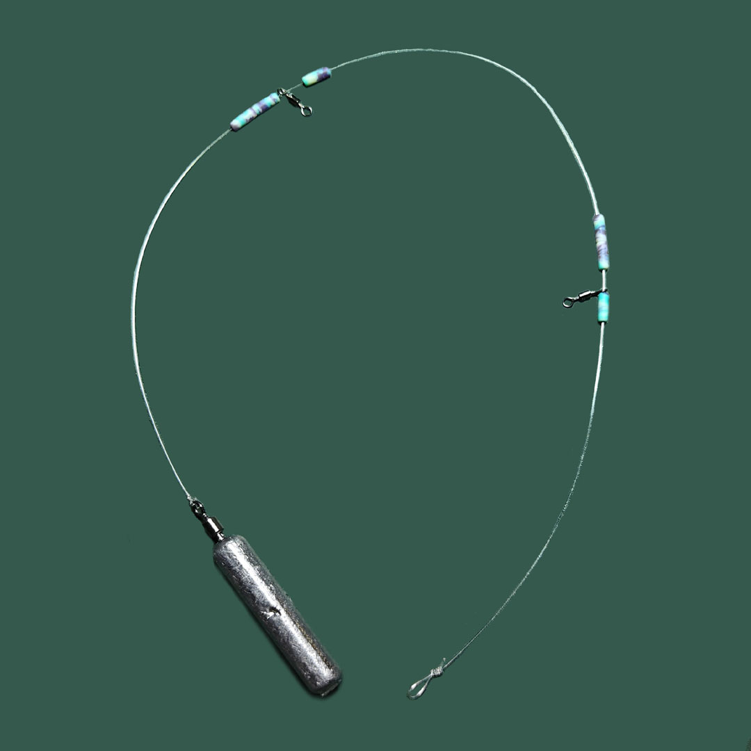 倒钓线组 2.5尼龙铅坠线 适配0.4以上PE主线 不带钩