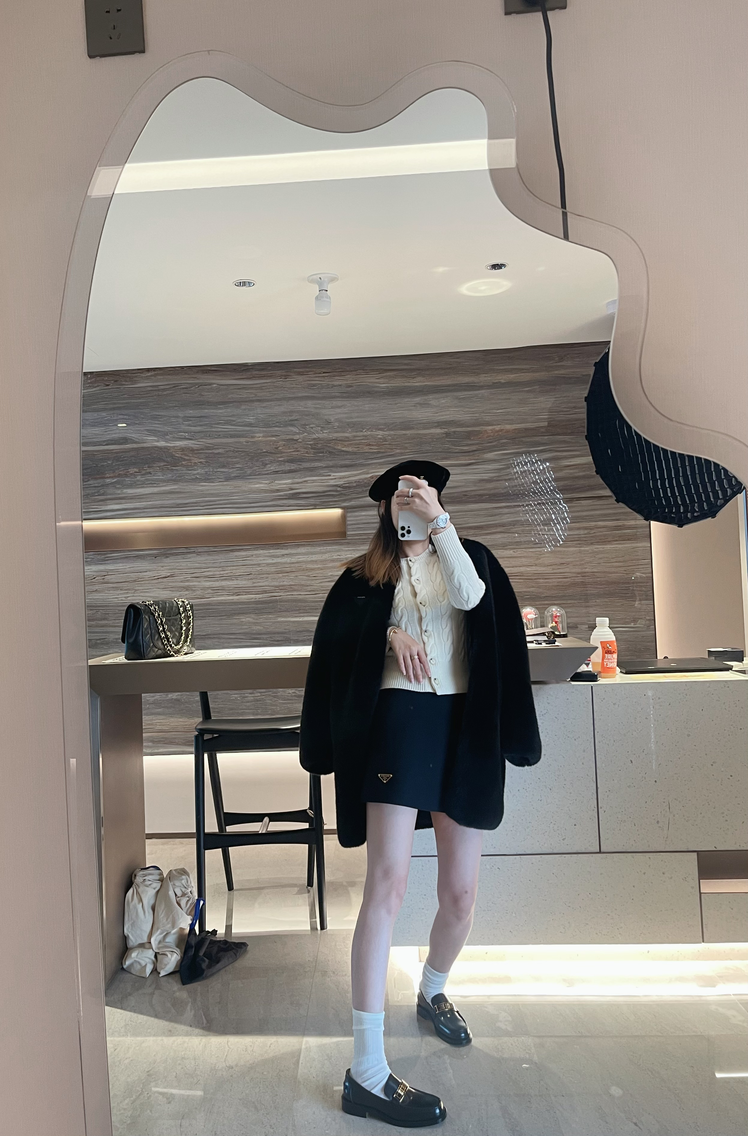 全新未使用Prada 羊毛短裙不支持7天无理由退换