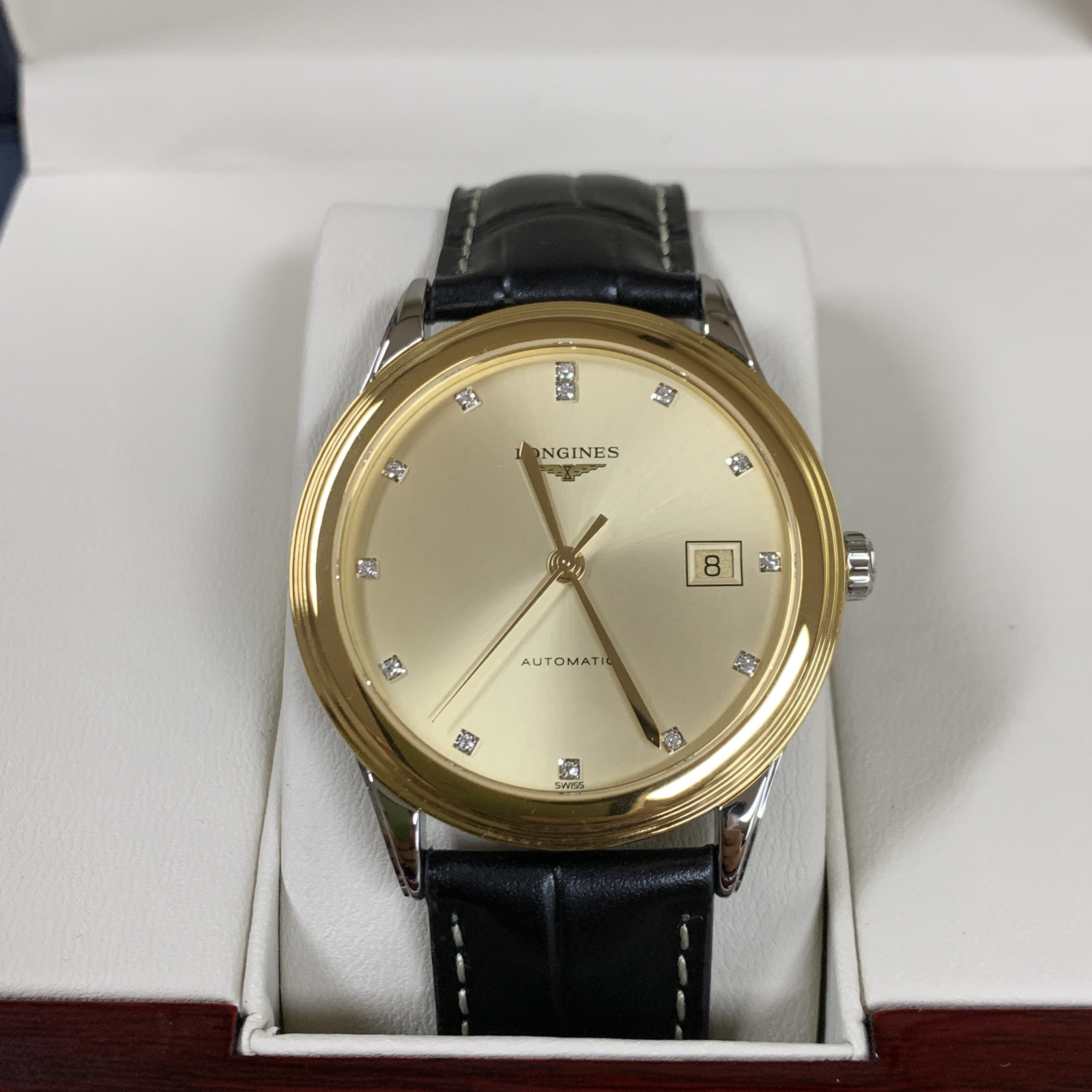 99新 Longines/浪琴 拆单大颂名品/军旗/表径38.5/公价18200/2