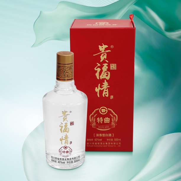 贵福情【电商版】42度特曲宜宾五粮浓香型白酒500ml