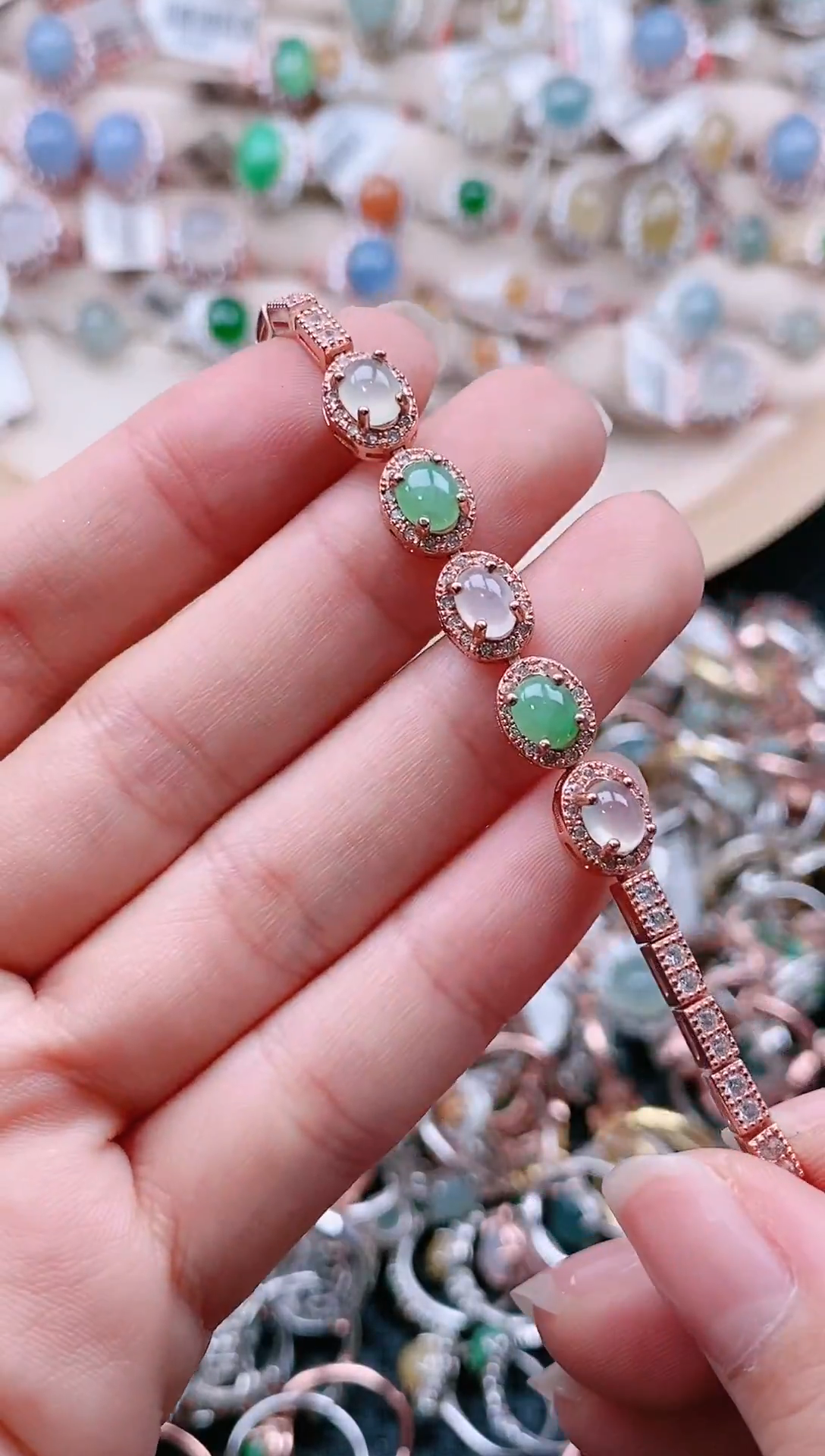 【闪购商品】翡翠戒指未镶嵌天然A货翡翠