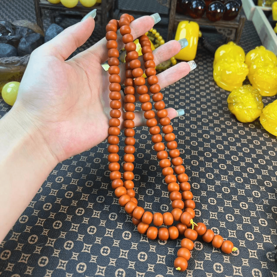  正品保障JP橘精品轻奢百搭款108苹果珠10mm