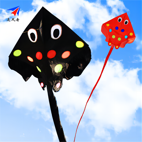 风筝追风者老板鱼风筝544软伞布老板鱼鳐鱼大风风筝耐用大型鲜艳