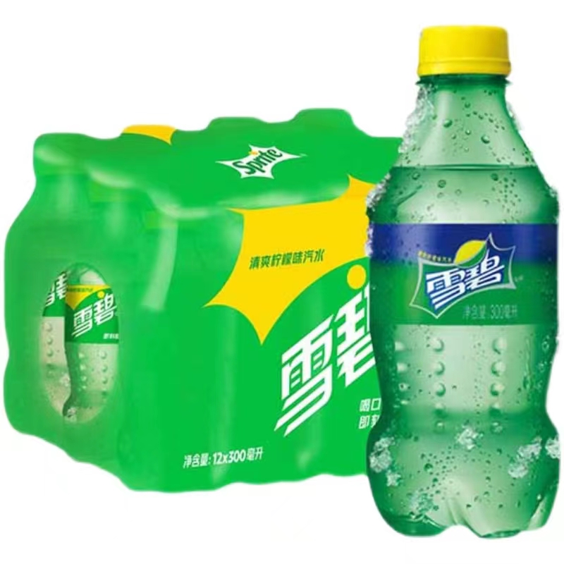 柠檬汽水300ml6瓶迷你小瓶装原味饮料饮品碳酸饮料饮品肥宅快乐水