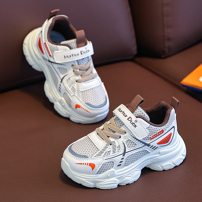 小黄鸭童鞋女童学步鞋秋季新款网面儿童运动鞋韩版男童宝宝运动鞋