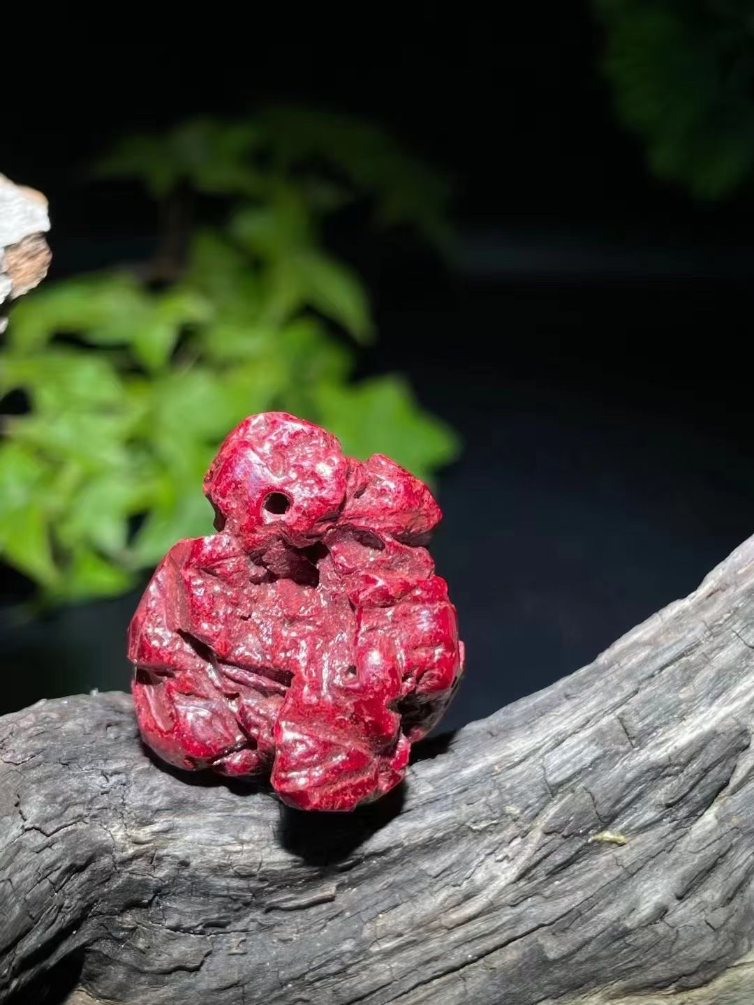 含辰砂工艺品含辰砂工艺品朱砂饰品直播间一物一拍链接