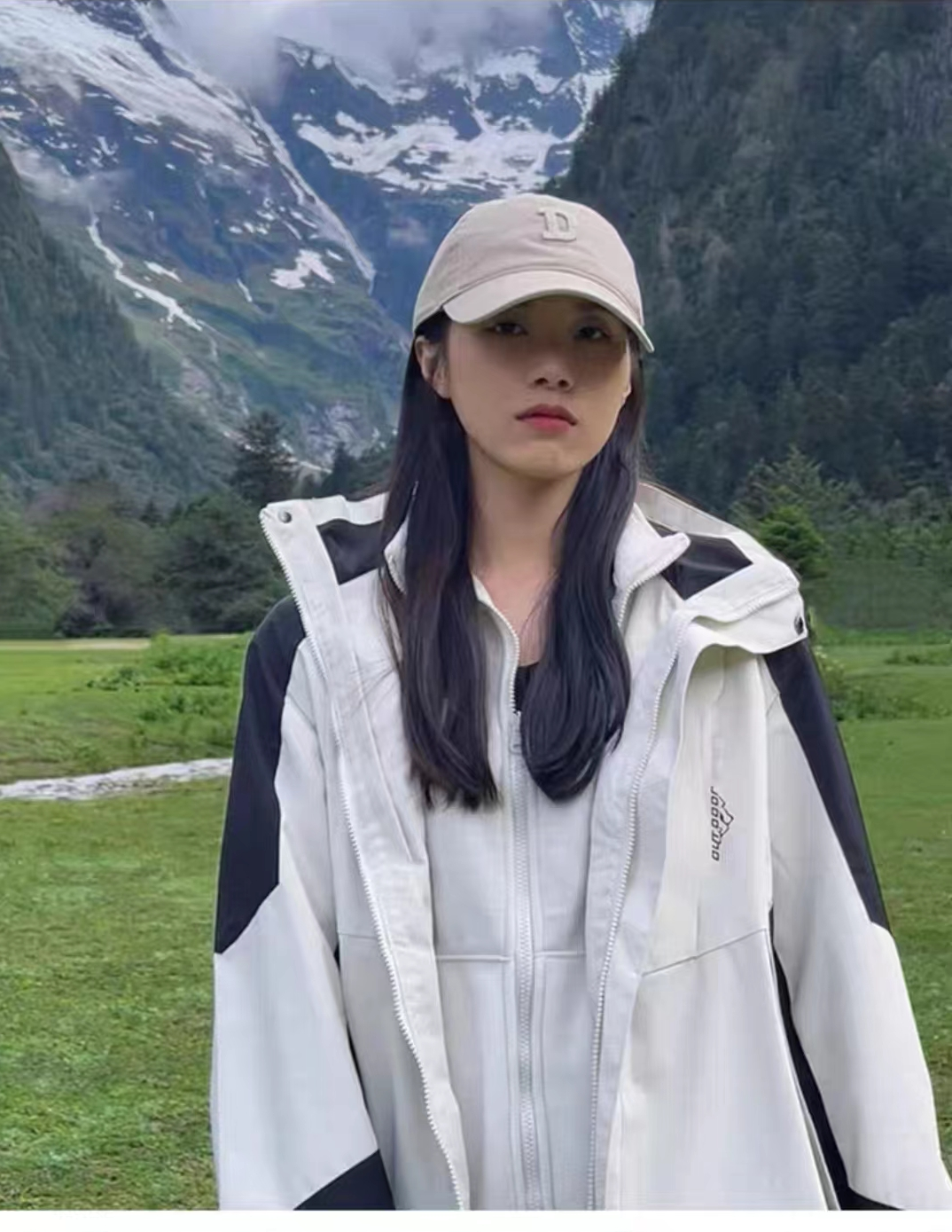 女款 秋冬加绒加厚防风防水冲锋衣三合一可拆卸2023登山外套WT205