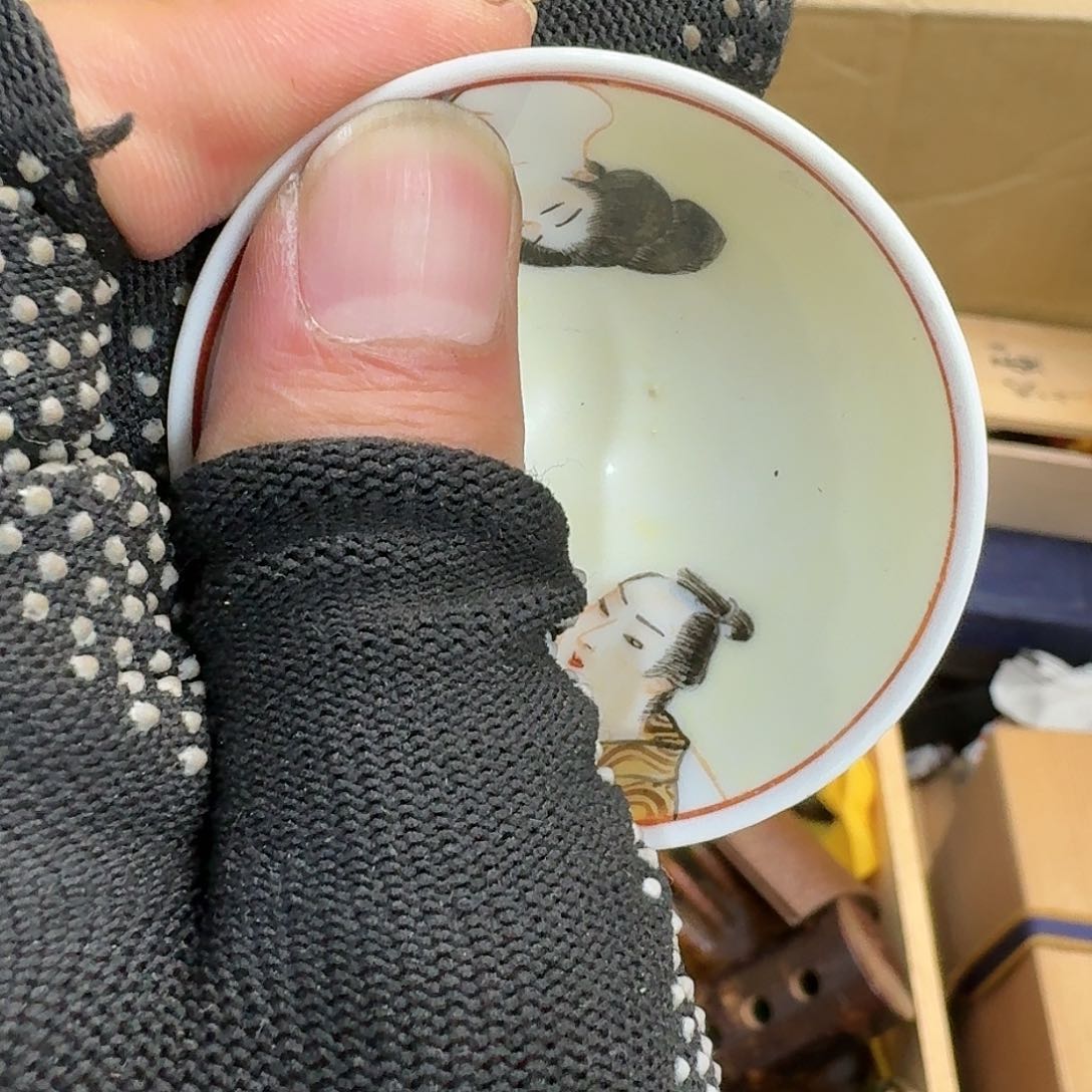 紫砂茶碗波哥瓷器杂货