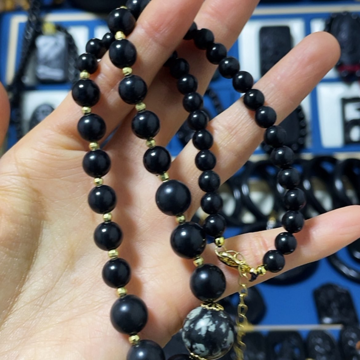 【闪购商品】和田玉项链银S925镶嵌