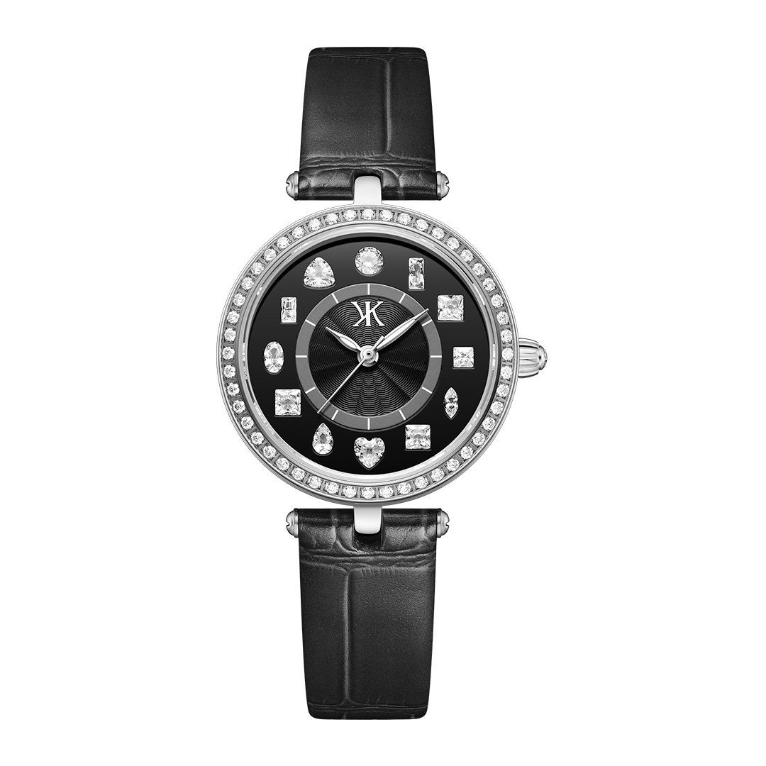 女士轻奢腕表手工镶嵌异形钻时尚百搭款女表（红姐）璀璨