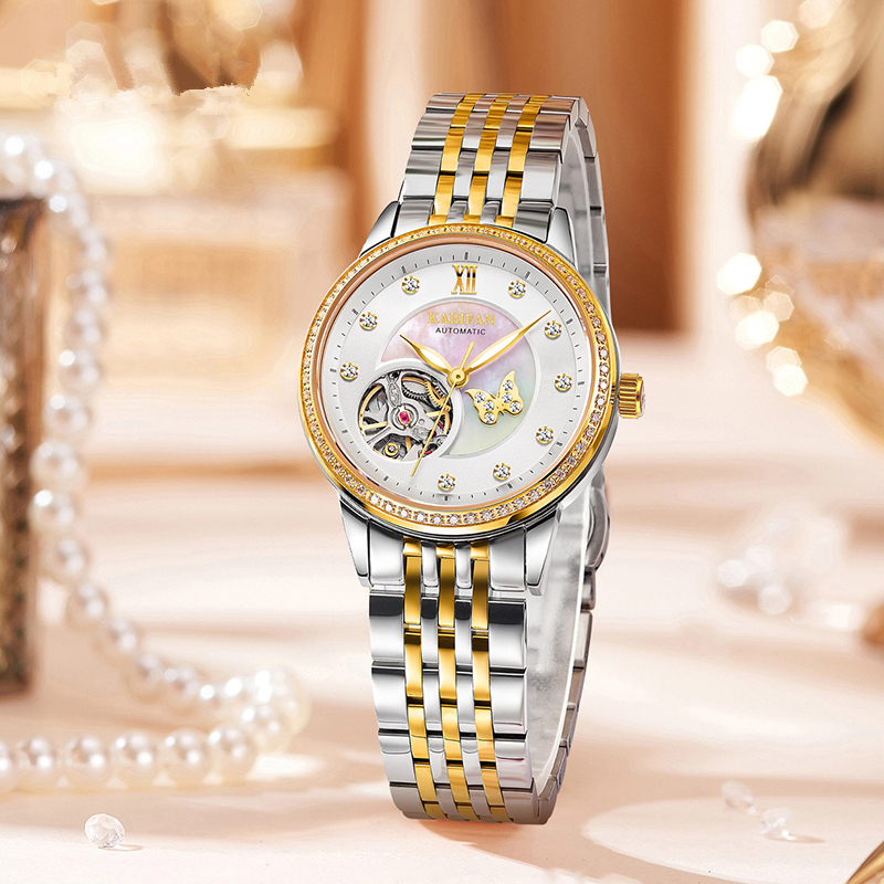 轻奢女士机械表女士腕表皓月款（欢欢）