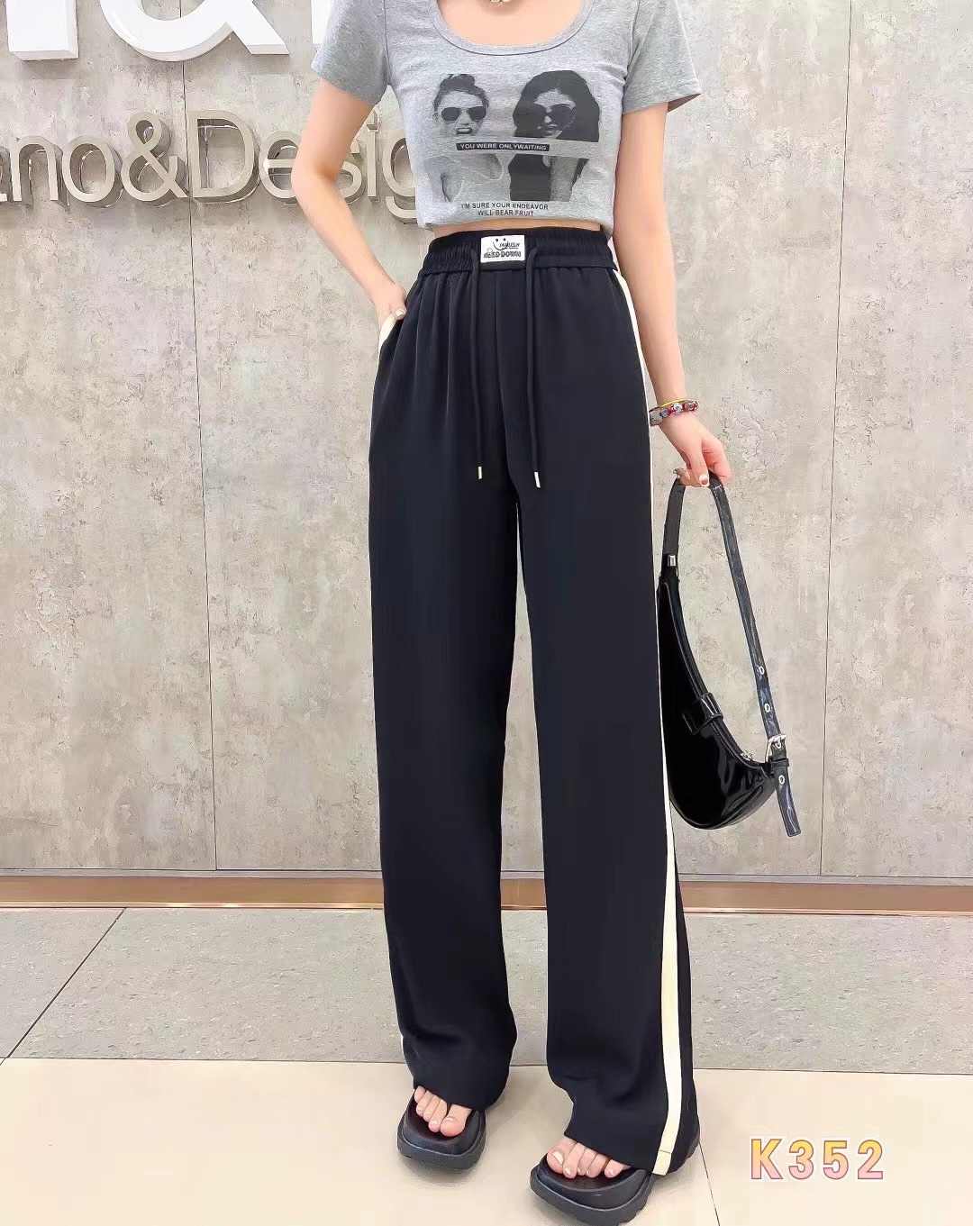 (大窦窦家大码女装）显瘦裤子