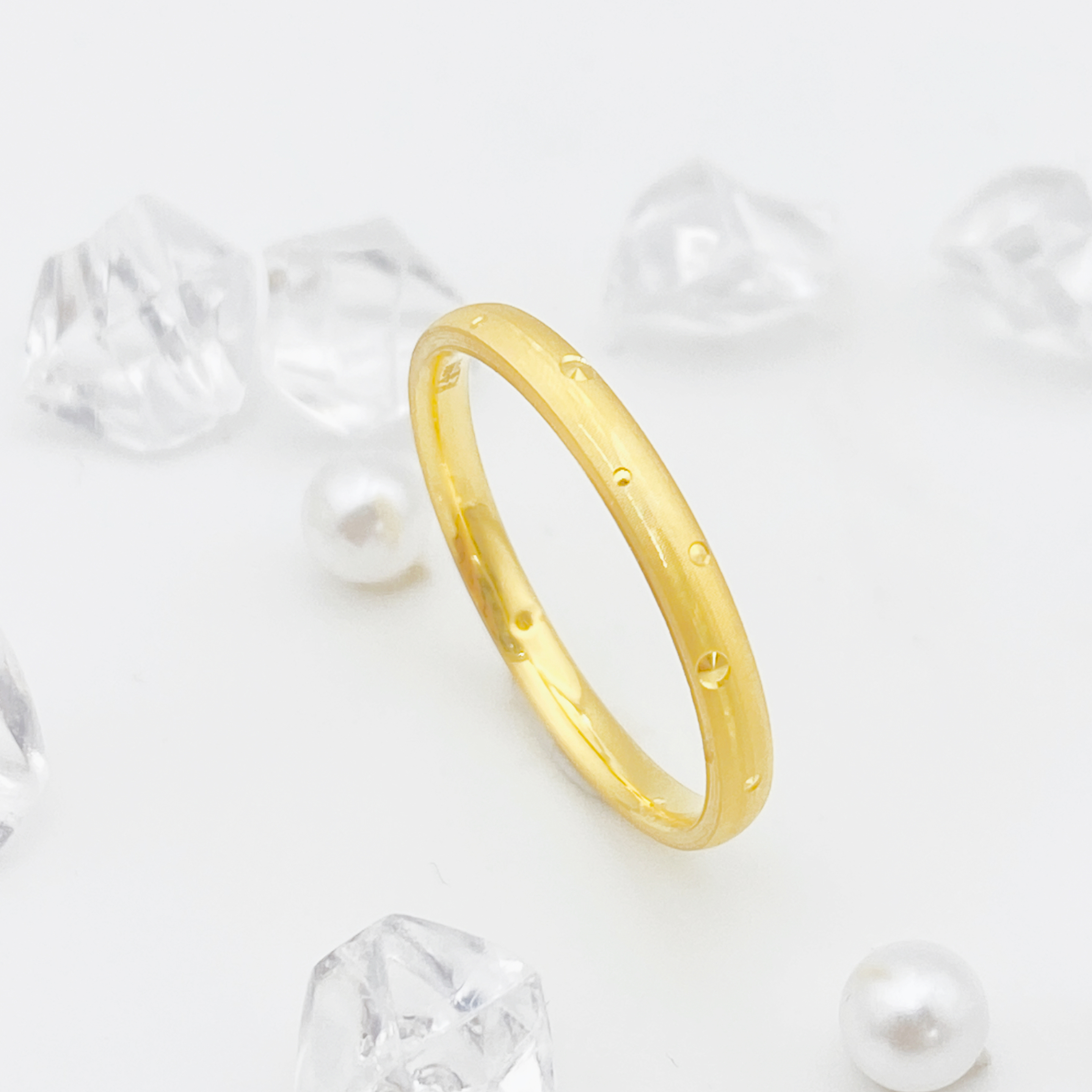 【国潮】足金999 星光戒指 1.28 16圈口