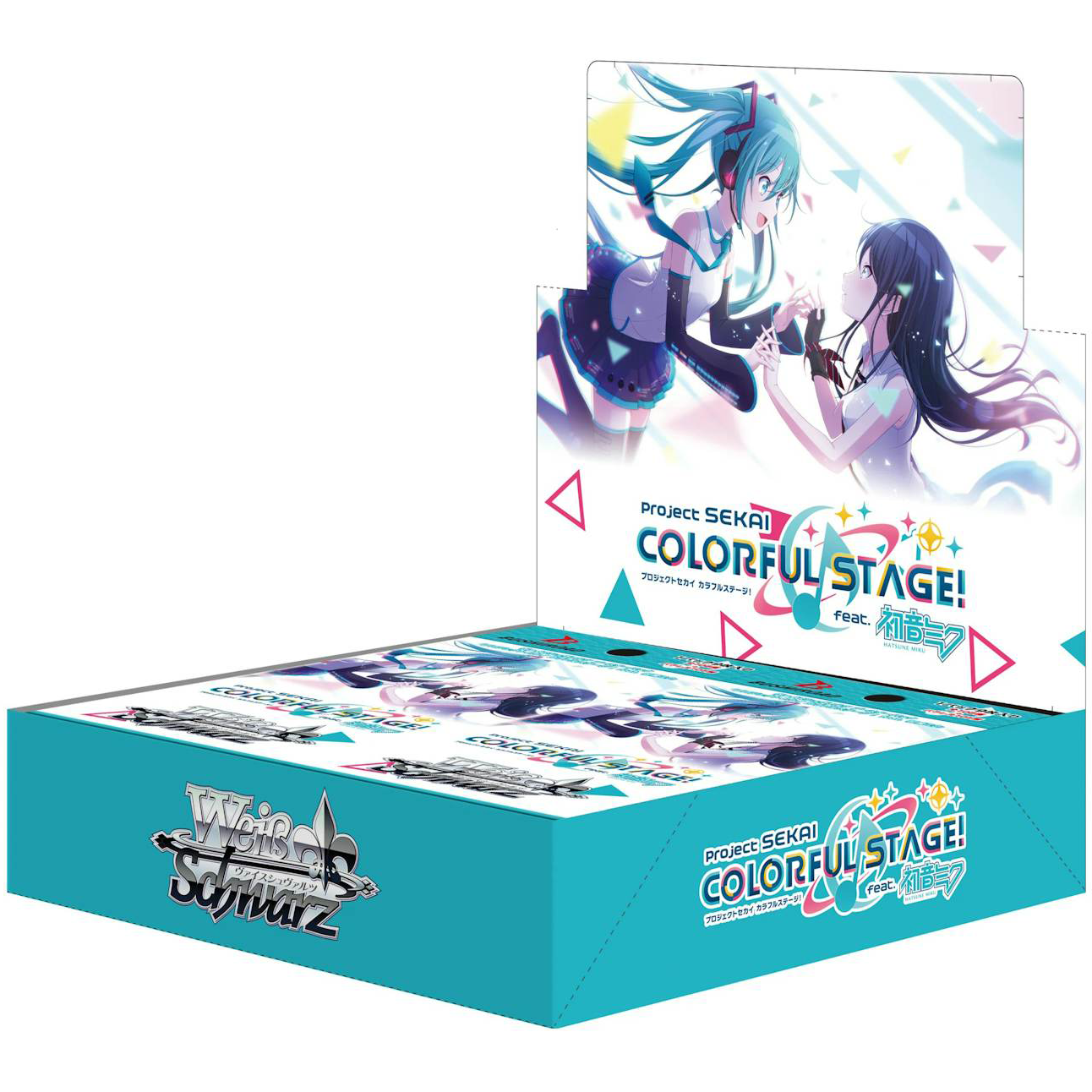 【原箱】初音世界计划:多彩舞台PJSK第一弹 WS黑白双翼卡牌盲盒拆盒