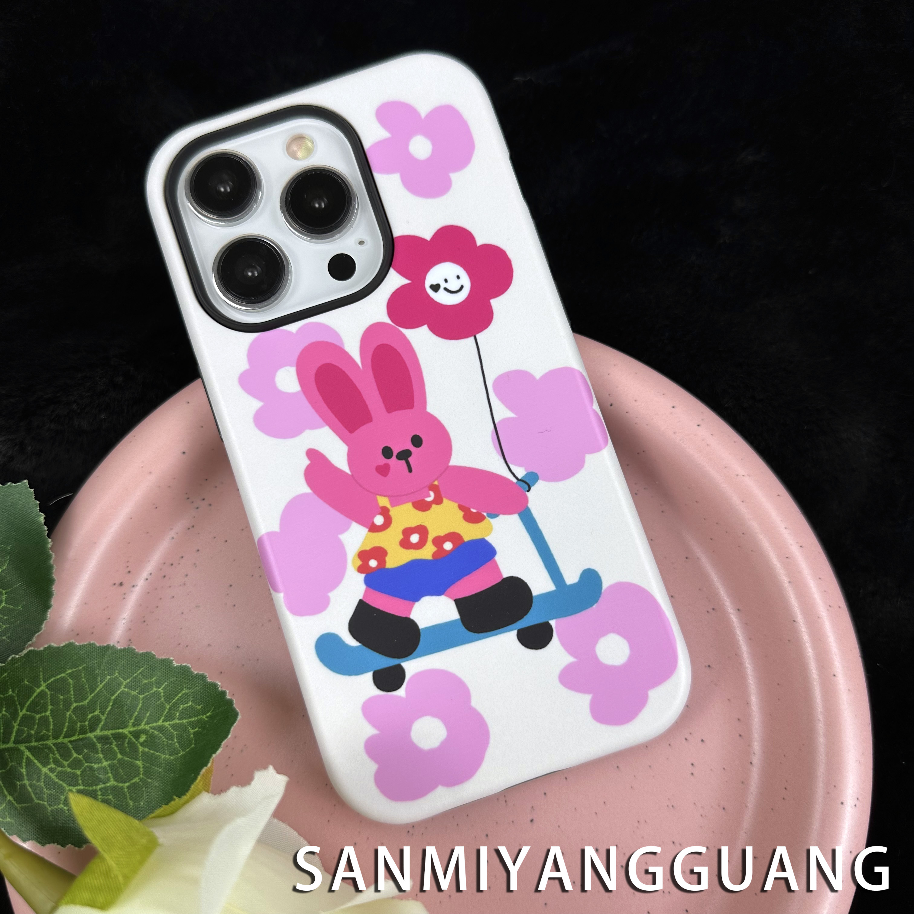 【高货菲林二合一】适用苹果手机壳滑板车小兔15PROMAX/iphone14/13