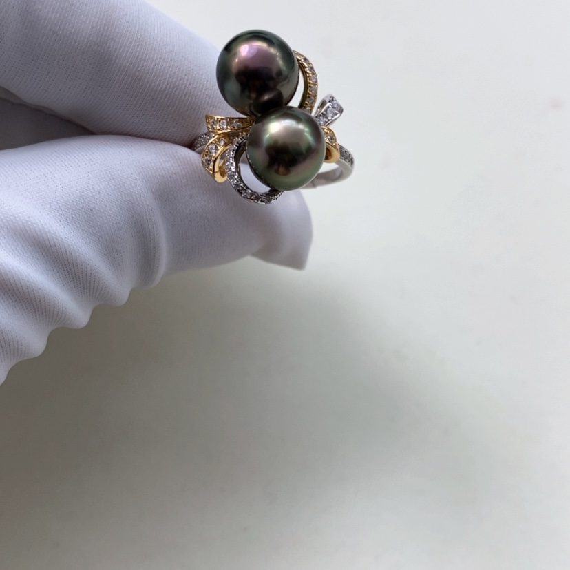 【闪购商品】海水珍珠戒指银S925镶嵌我***宝