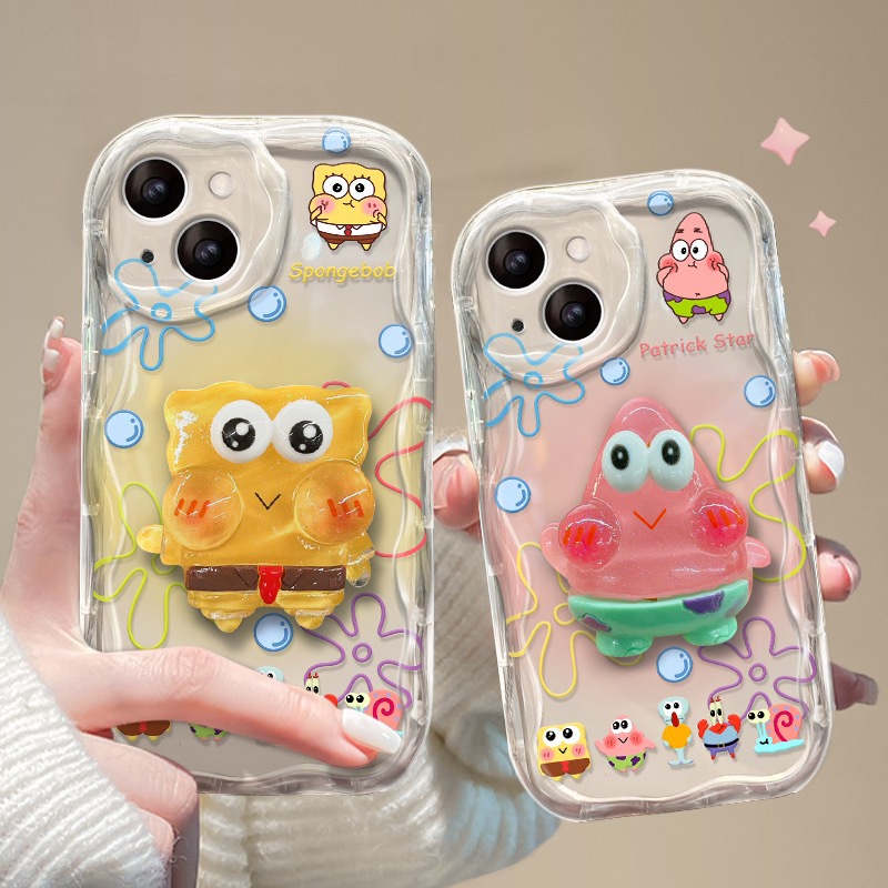海绵派大星适用于苹果14/13promax手机壳12/11华为vivo/小米/oppo