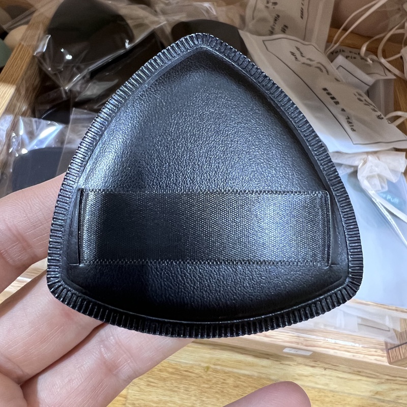 黑色粉扑遇水变大柔软粉扑