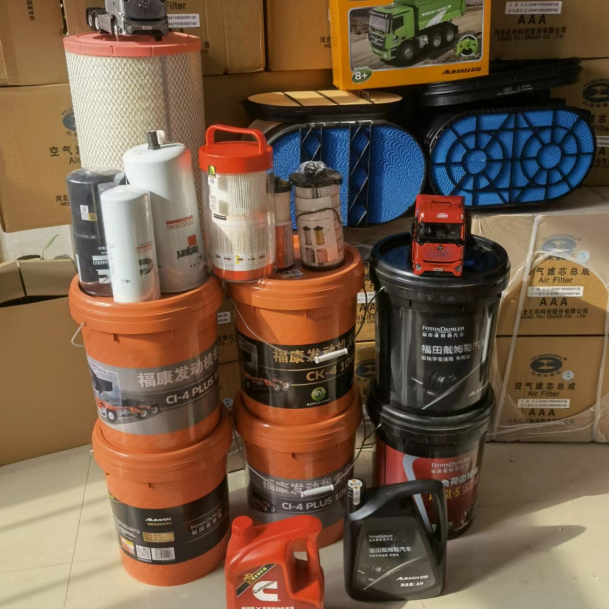 福康正品优选系列原厂配件原厂正品发动机油滤芯柴滤保养品