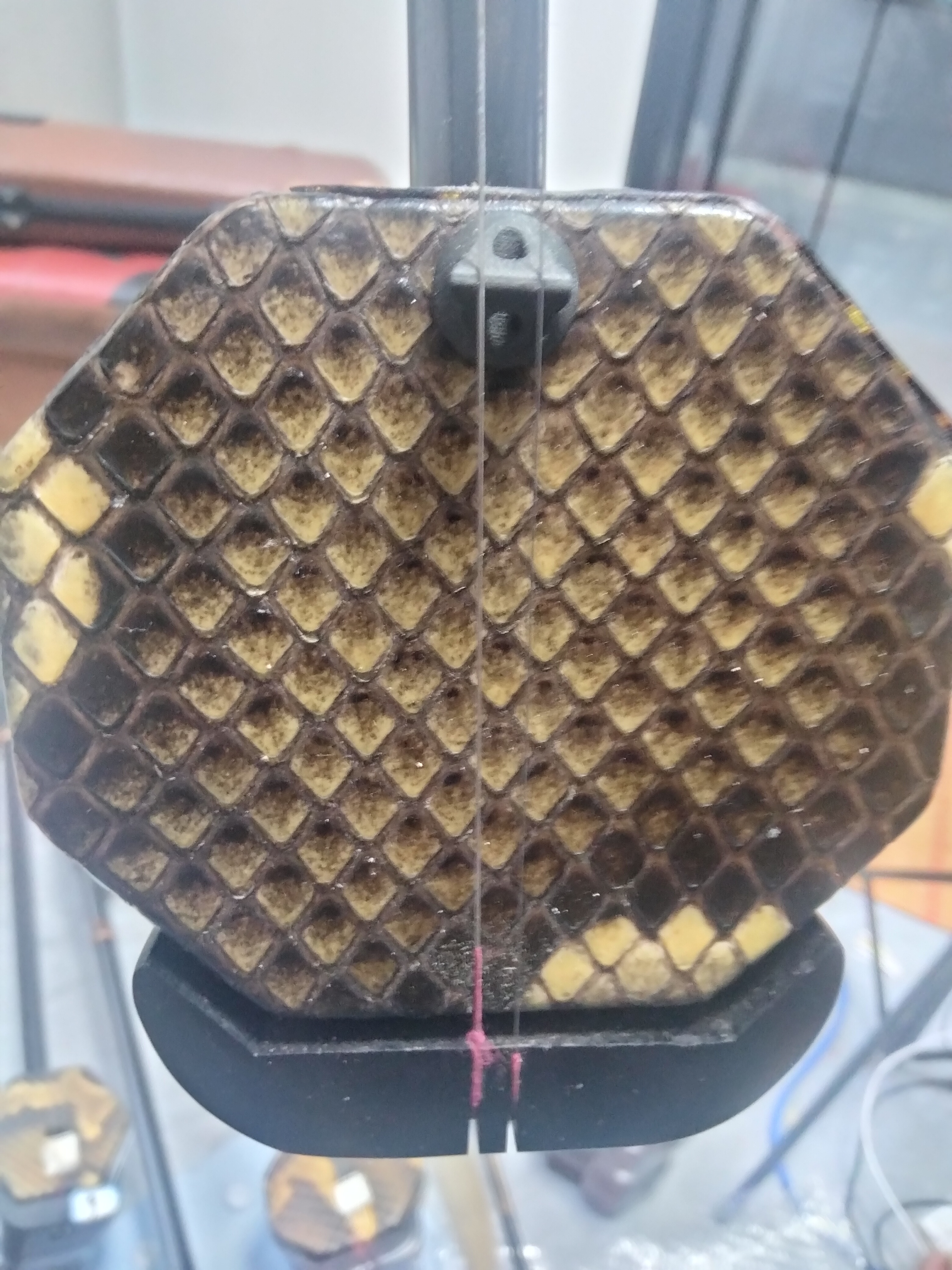 黑檩匾八角专业演奏琴