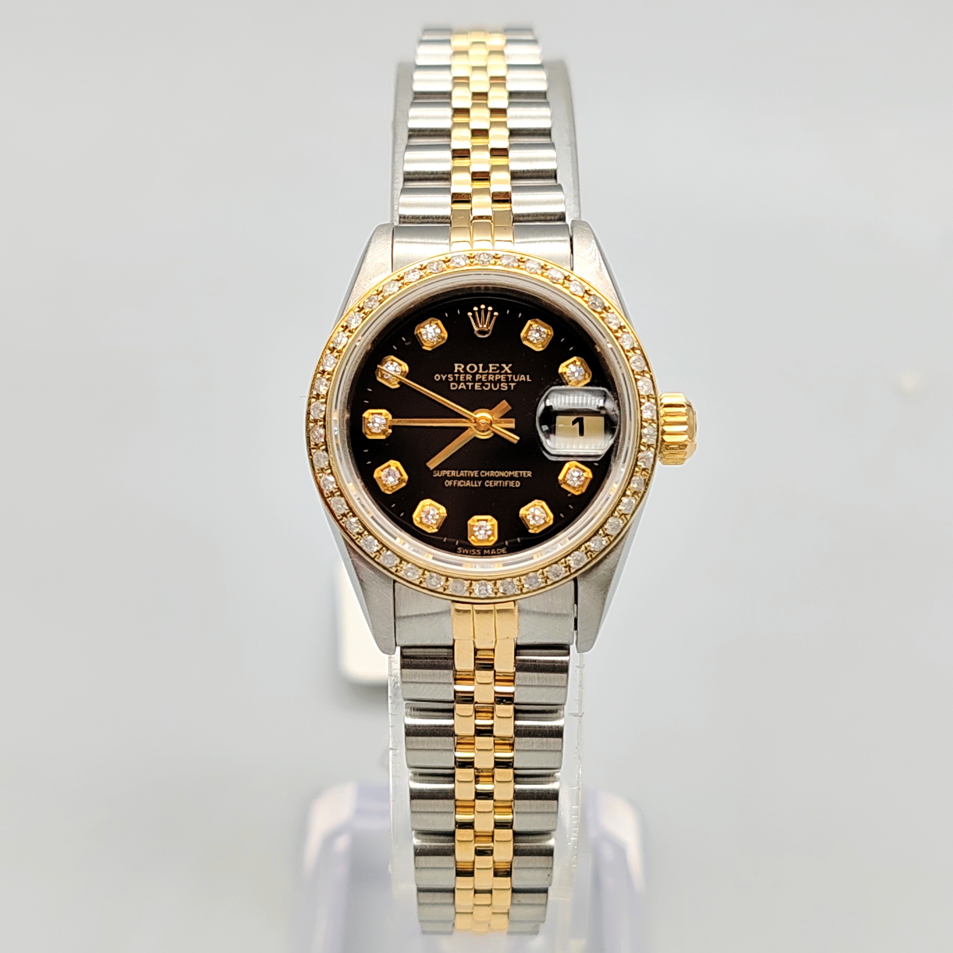 99新 Rolex/劳力士 小橘/69173/26mm/自动机械/后盘后钻/单表
