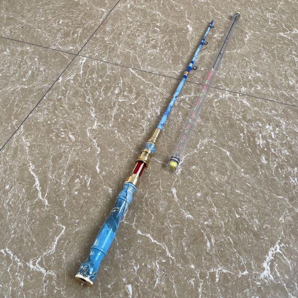 钓鱼竿桥筏定位伸缩筏杆钛合金半太全太玻纤纳米软尾伐干排筏海筏