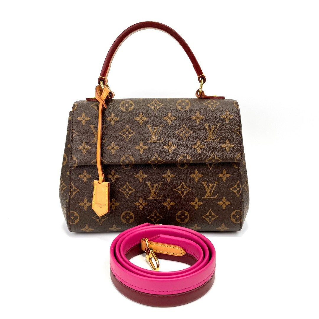 99新  维舒/LV Cluny克鲁尼 BB 手袋/99新/公价18500/拆单链接